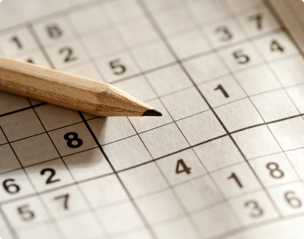 Materiales de entretenimiento (Sudoku 8-16 años)